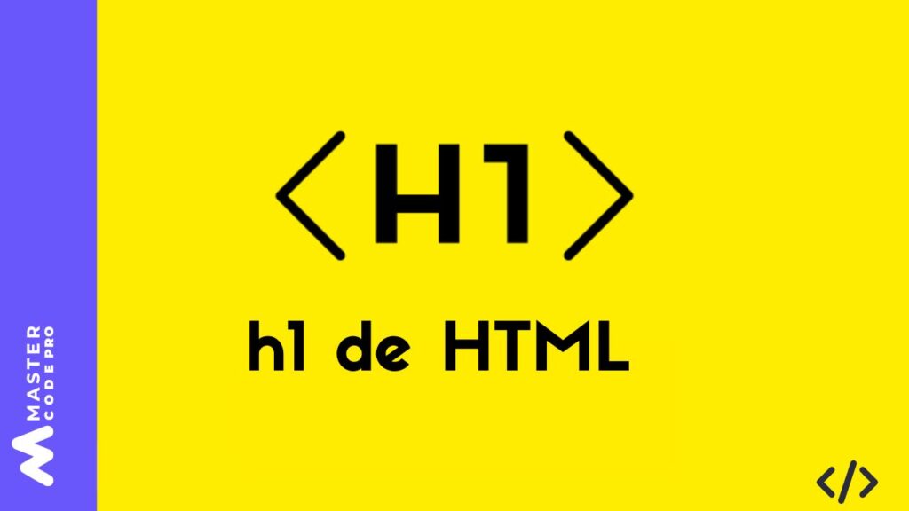 El elemento h1 de HTML
