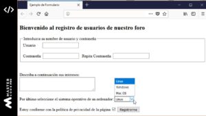 formularios en html