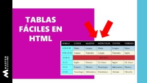 tablas en html