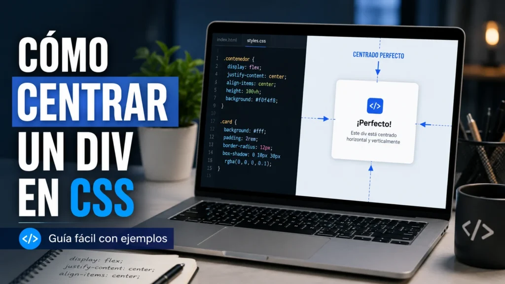 Cómo centrar un div en CSS