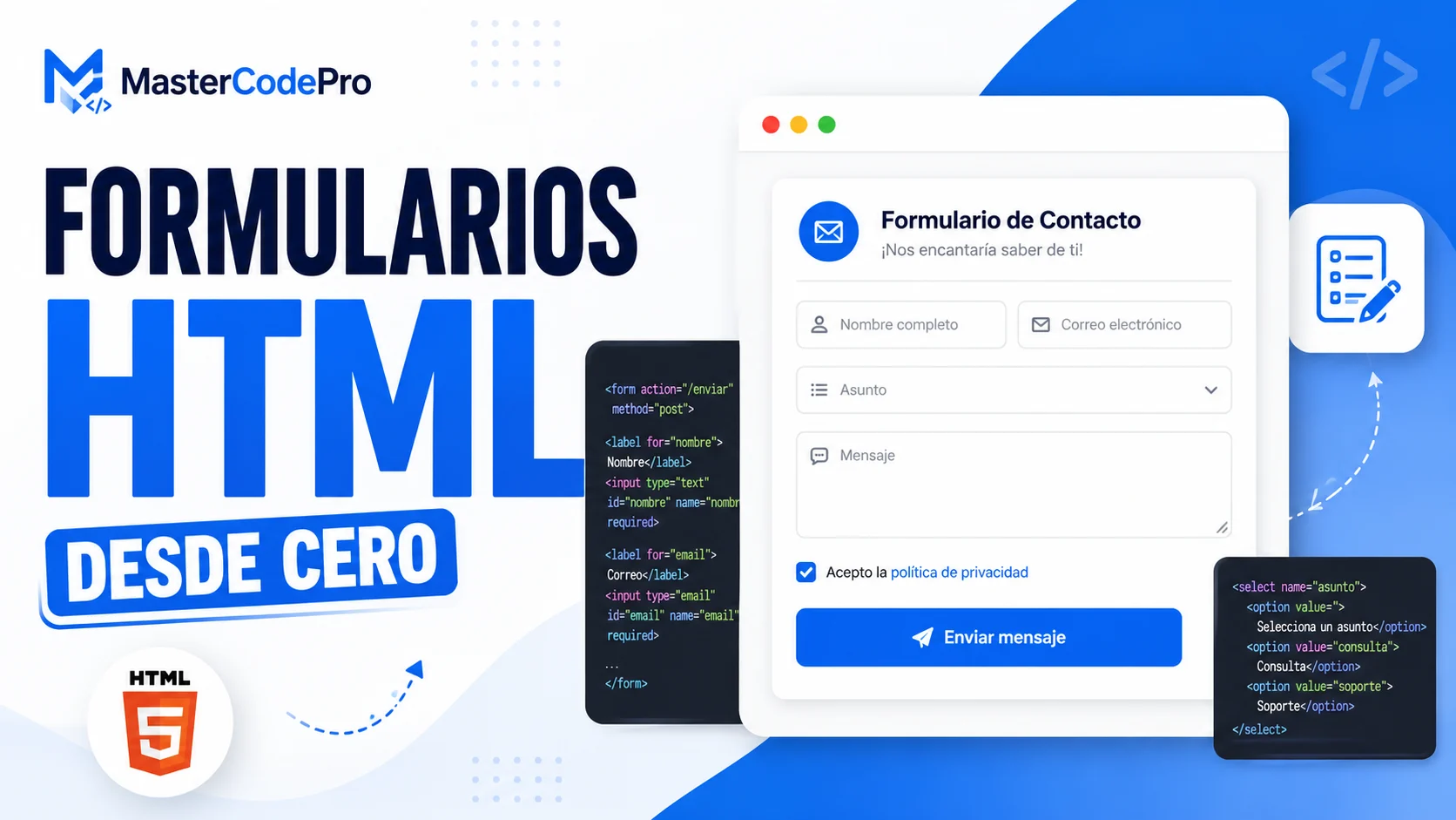 formularios en HTML